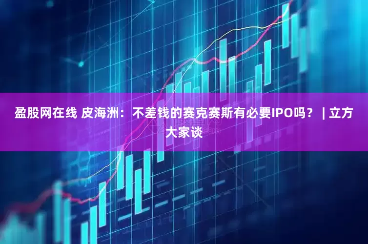盈股网在线 皮海洲：不差钱的赛克赛斯有必要IPO吗？ | 立方大家谈