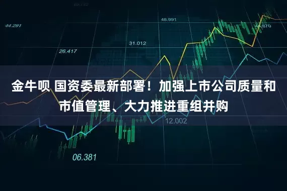 金牛呗 国资委最新部署！加强上市公司质量和市值管理、大力推进重组并购